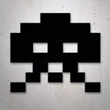 Aufkleber: Space Invaders Marsmensch II 2