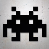 Aufkleber: Space Invaders Marsmensch III 2