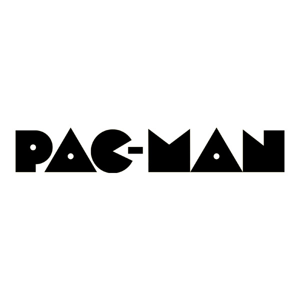 Aufkleber: Pac-Man-Emblem