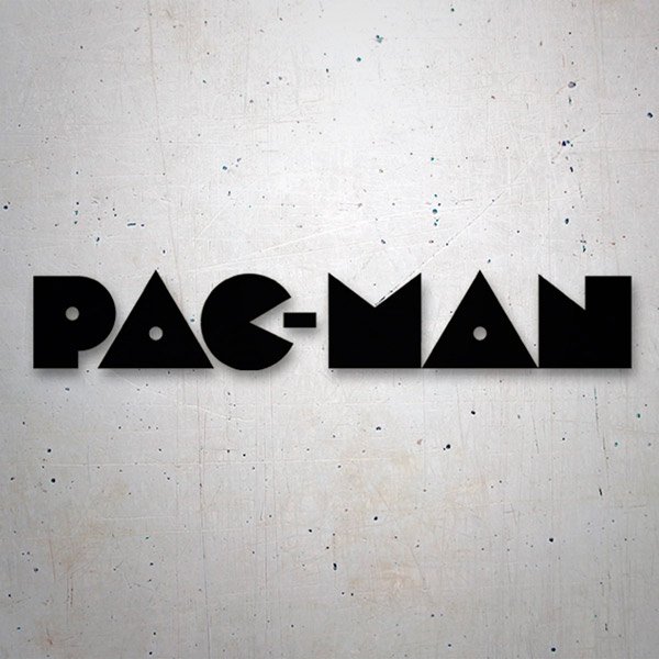 Aufkleber: Pac-Man-Emblem