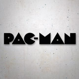Aufkleber: Pac-Man-Emblem 2