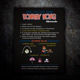 Aufkleber: Donkey Kong Anleitung 3