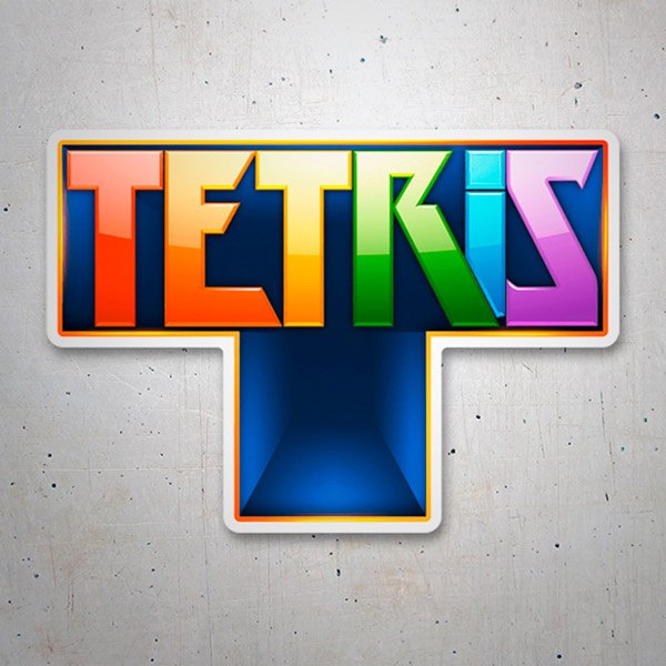 Aufkleber: Tetris Wappen