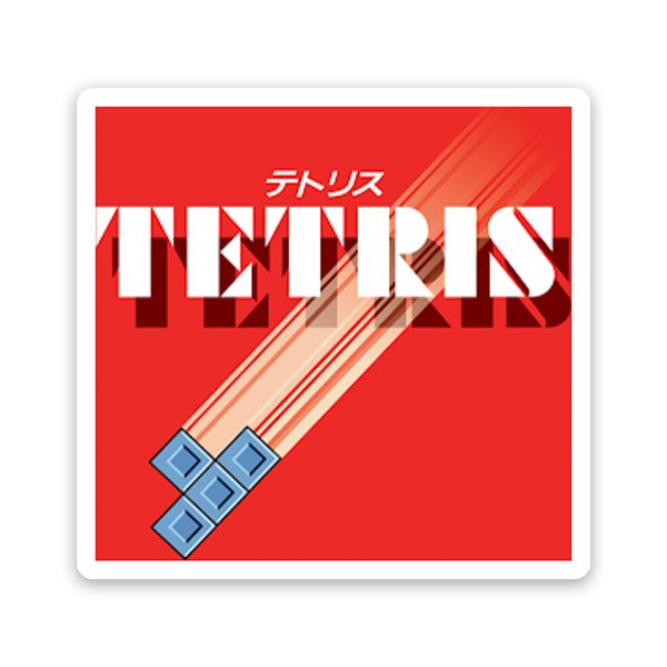 Aufkleber: Tetris, japanische Version