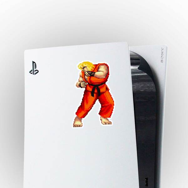 Street Fighter Ken Pixel 16-Bit 2