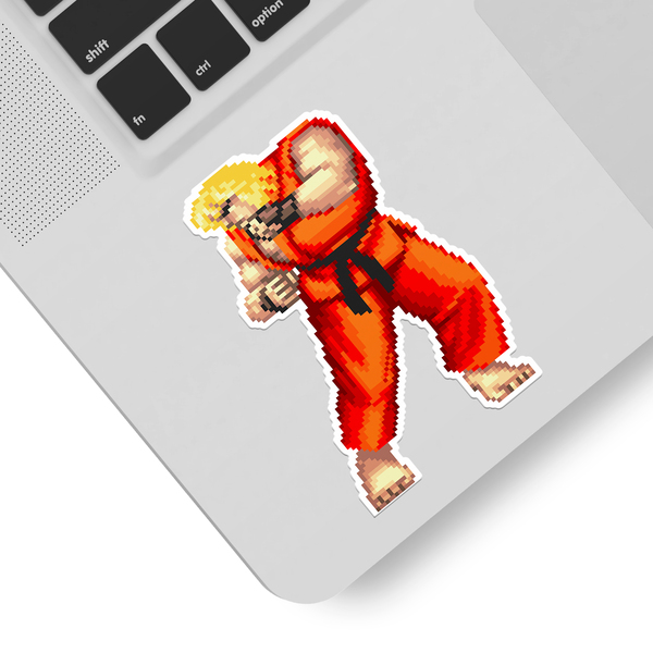 Street Fighter Ken Pixel 16-Bit 3