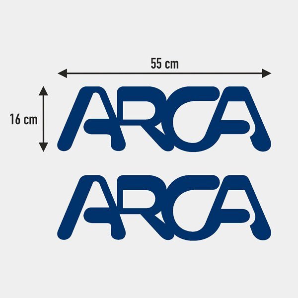 Arca Aufkleber-Set 1/3