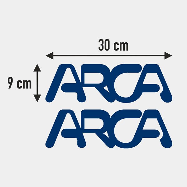 Arca Aufkleber-Set 1/3