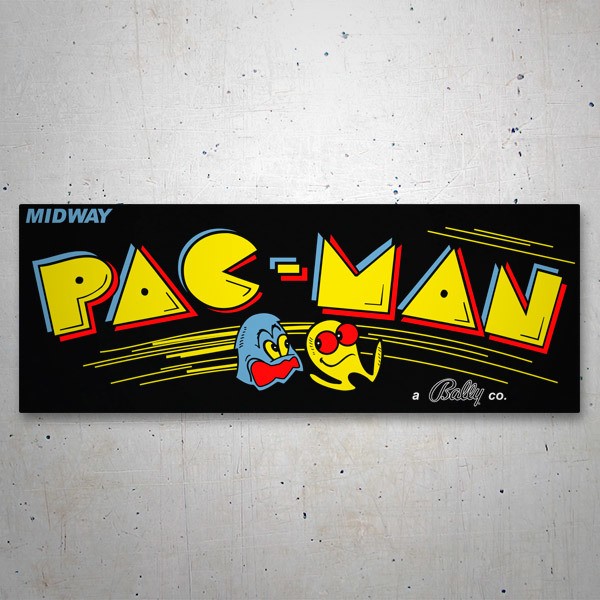 Aufkleber: Pac-Man Midway