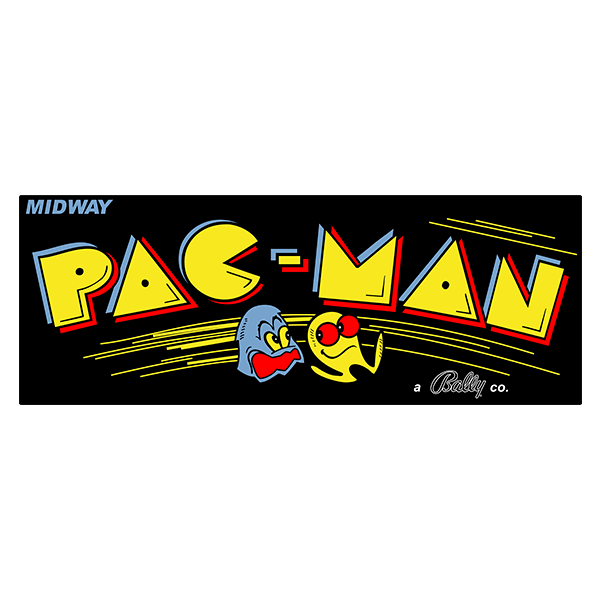 Aufkleber: Pac-Man Midway 0
