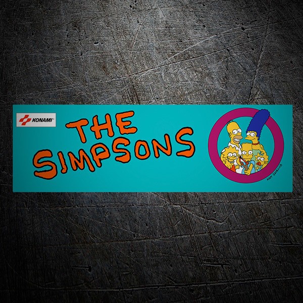 Aufkleber: The Simpsons