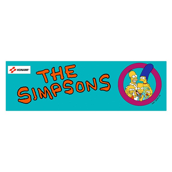 Aufkleber: The Simpsons