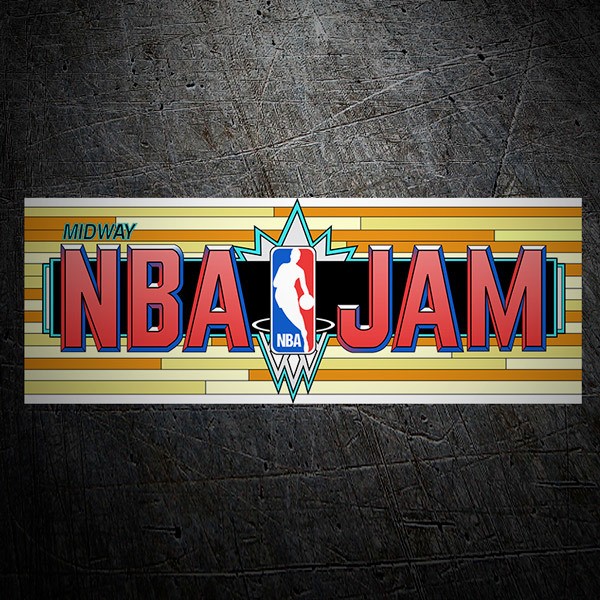 Aufkleber: NBA Jam