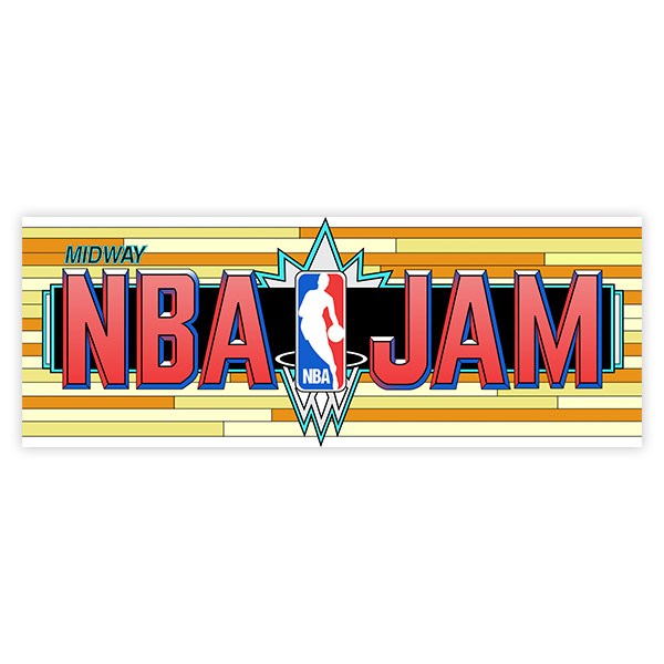 Aufkleber: NBA Jam