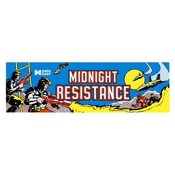 Aufkleber: Midnight Resistance 0