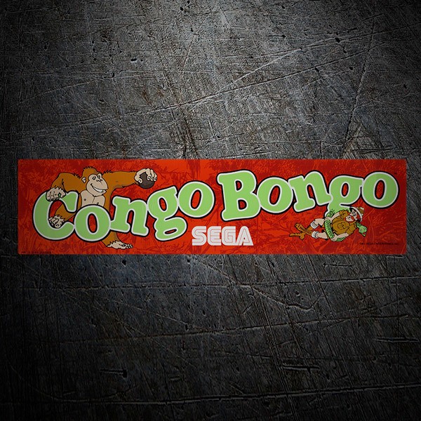 Aufkleber: Congo Bongo
