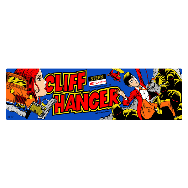 Aufkleber: Cliff Hanger 0