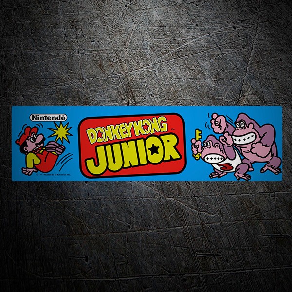 Aufkleber: Donkey Kong Junior