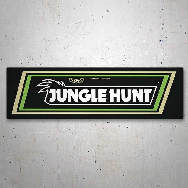 Aufkleber: Jungle Hunt