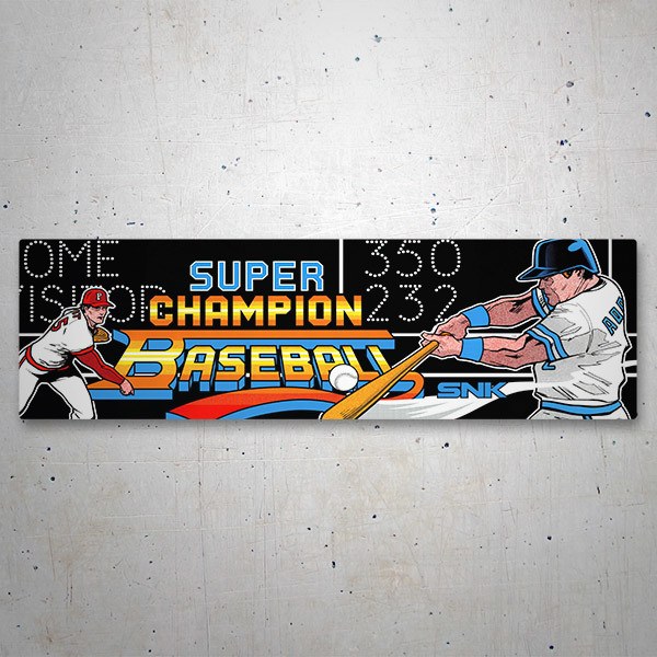 Aufkleber: Super Champion Baseball