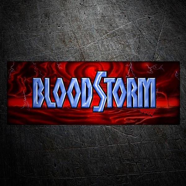 Aufkleber: Blood Strorm