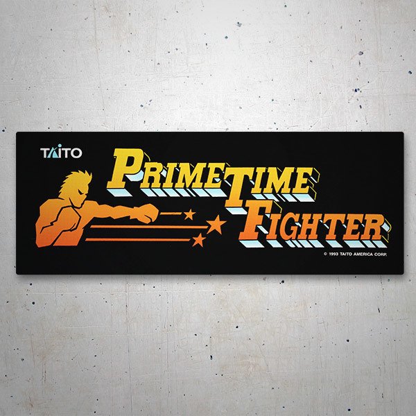 Aufkleber: Prime Time Fighter