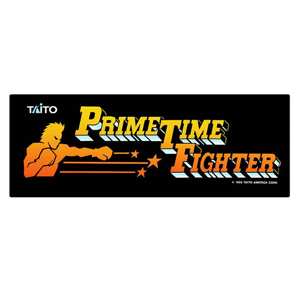 Aufkleber: Prime Time Fighter