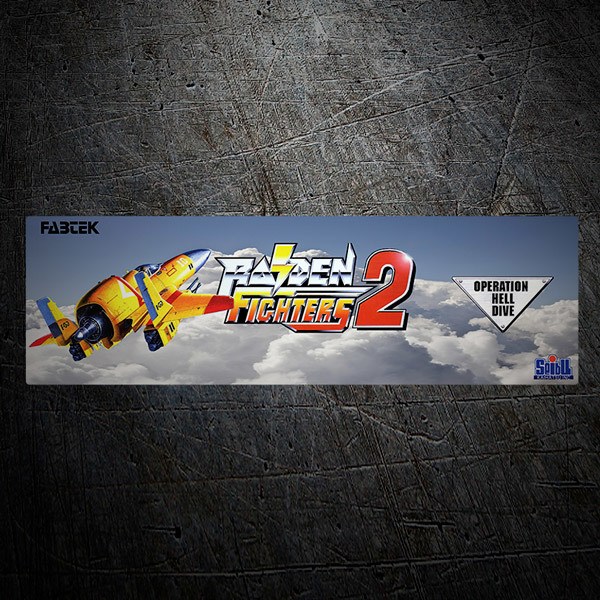 Aufkleber: Raiden Fighters 2