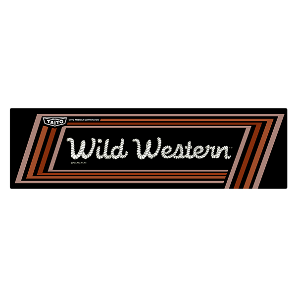 Aufkleber: Wild Western