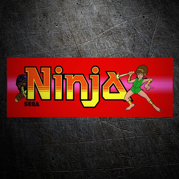 Aufkleber: Ninja