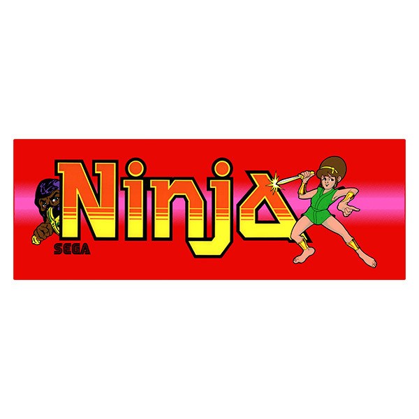 Aufkleber: Ninja