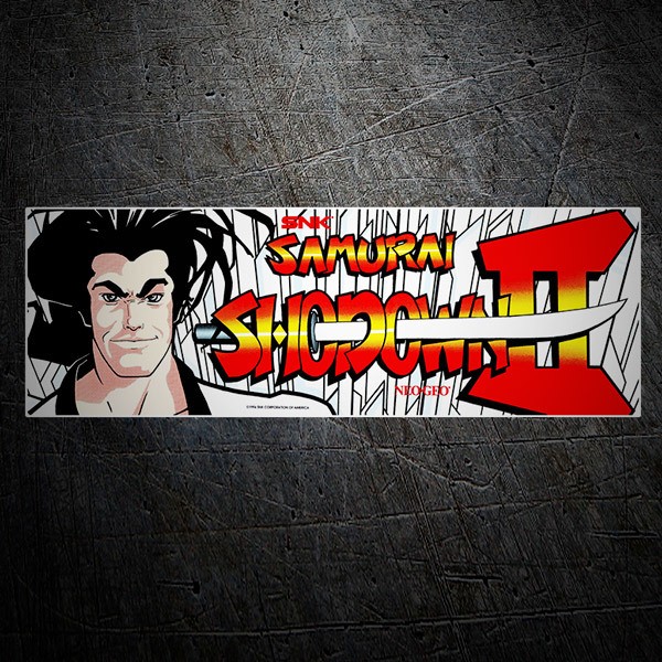 Aufkleber: Samurai Shodown II