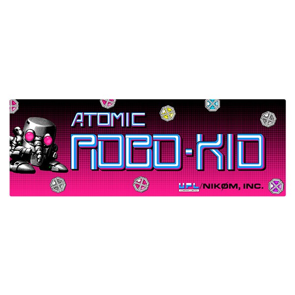 Aufkleber: Atomic Robo-Kid