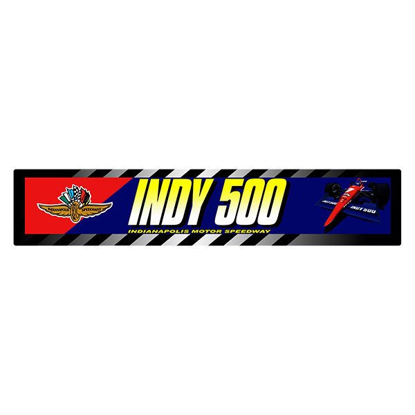 Aufkleber: Indy 500