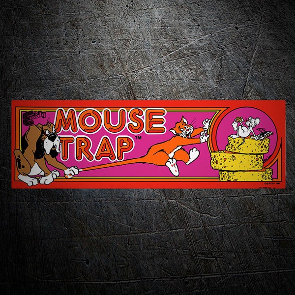 Aufkleber: Mouse Trap 1
