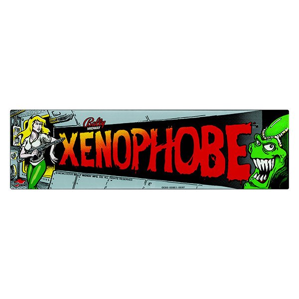 Aufkleber: Xenophobe