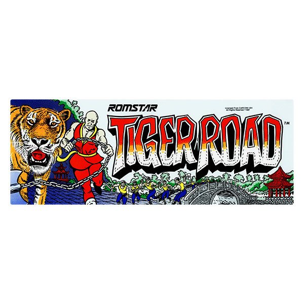 Aufkleber: Tiger Road