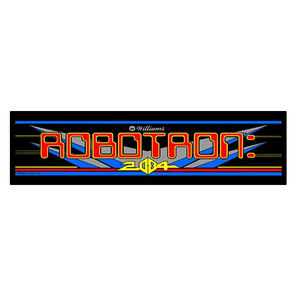 Aufkleber: Robotron 2084