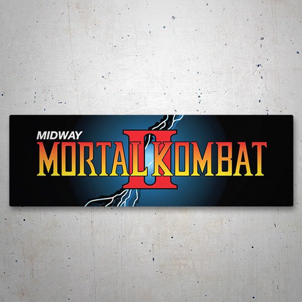 Aufkleber: Mortal Kombat II Midway