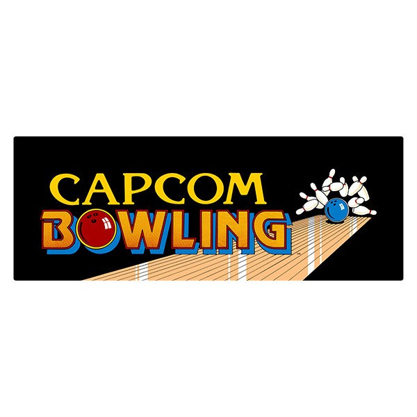 Aufkleber: Capcom Bowling