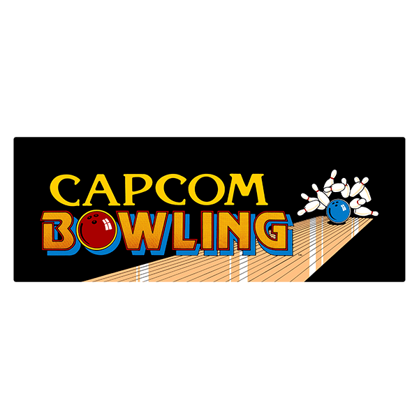 Aufkleber: Capcom Bowling 0