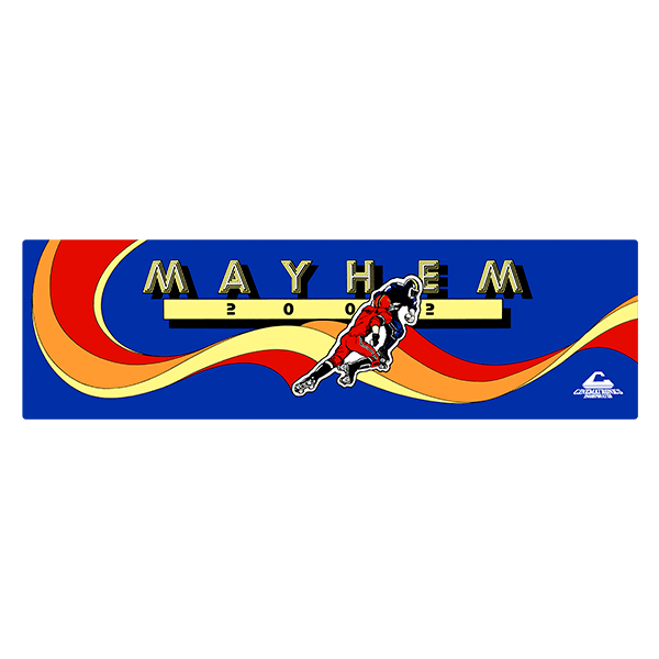 Aufkleber: Mayhem 2002