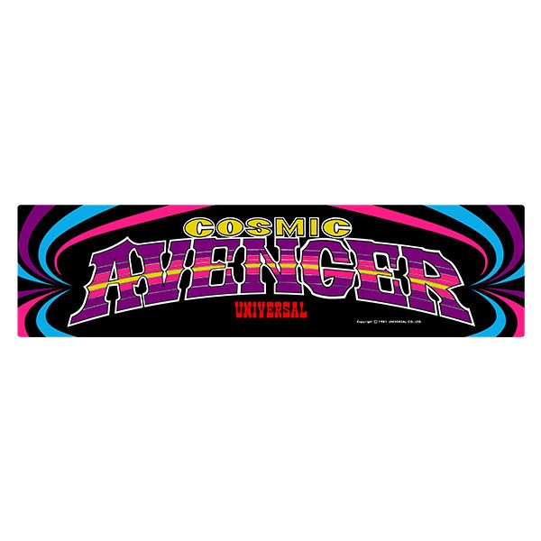 Aufkleber: Cosmic Avencer