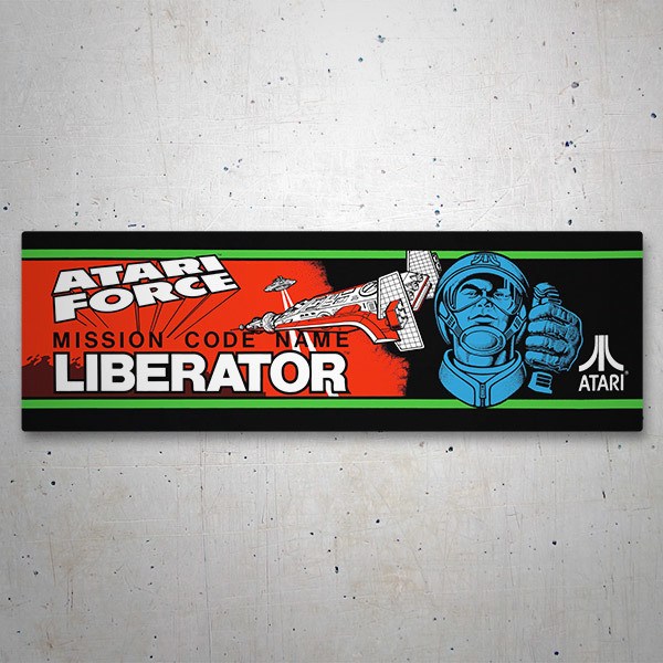 Aufkleber: Liberator Atari Force