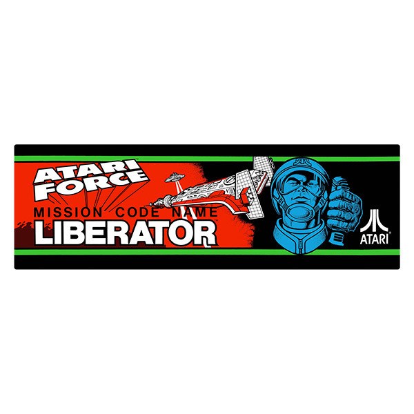 Aufkleber: Liberator Atari Force