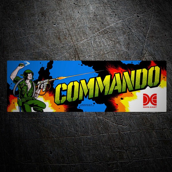 Aufkleber: Commando