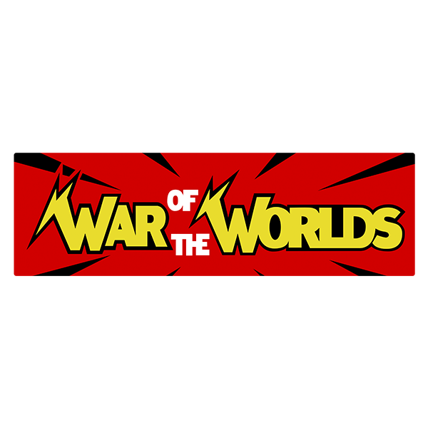 Aufkleber: War of the Worlds