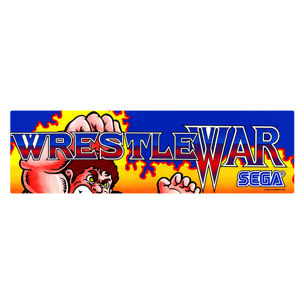 Aufkleber: Wrestle War 0