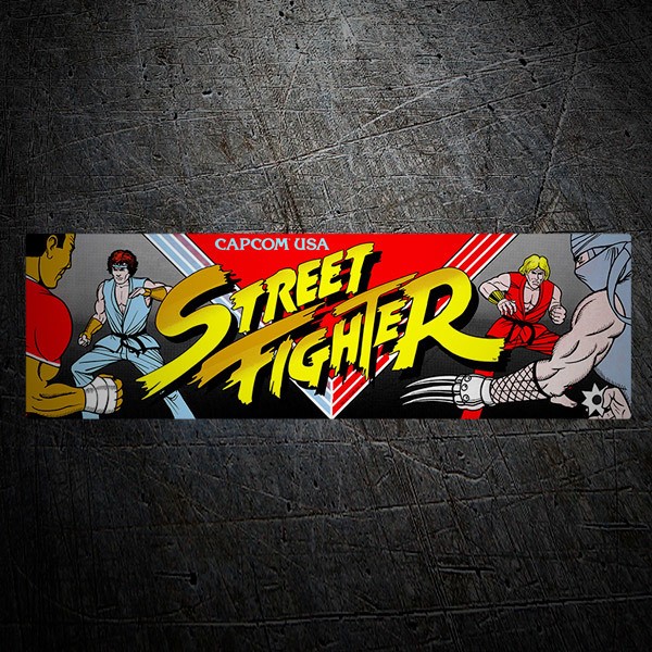 Aufkleber: Street Fighter