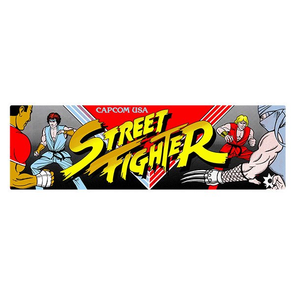 Aufkleber: Street Fighter